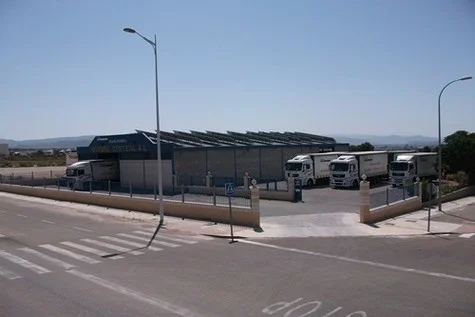 Sede vista lateral Transportes Ortuño Cantero